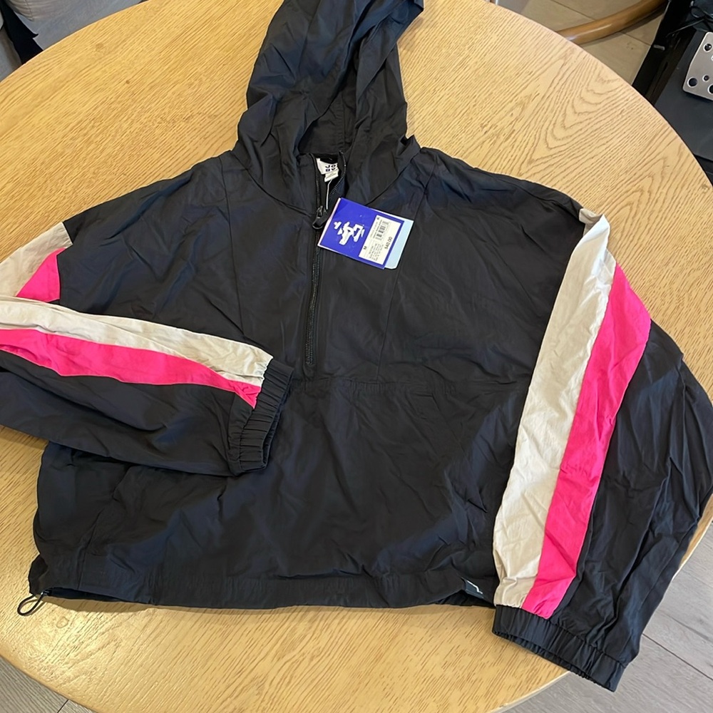 JoyLab Black and Pink Hoodie
